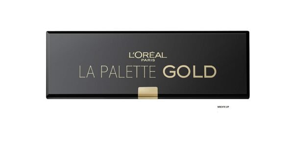 l'oréal la palette gold