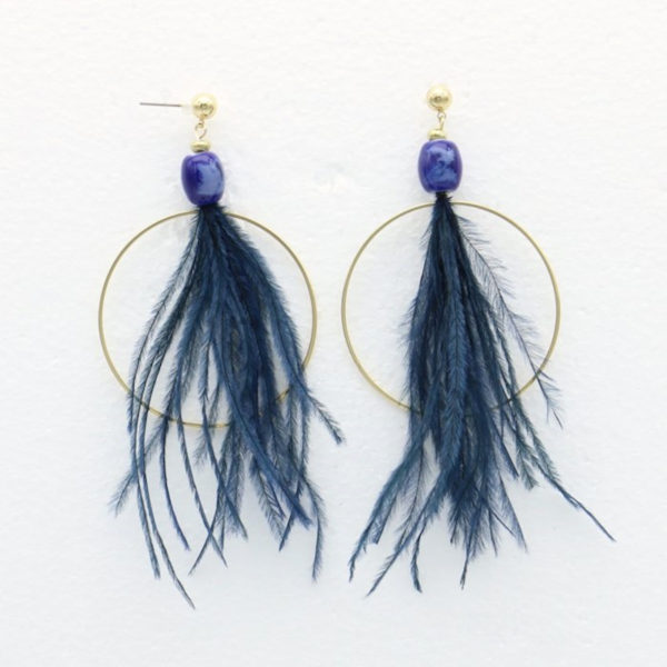 boucles d'oreilles boheme créole