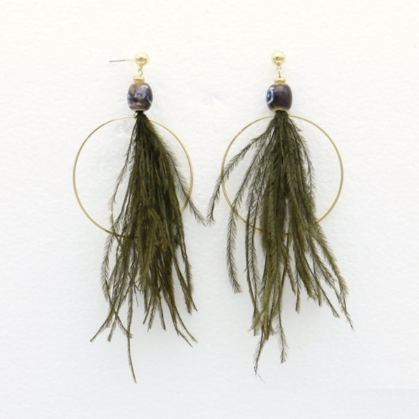 boucles d'oreilles boheme créole