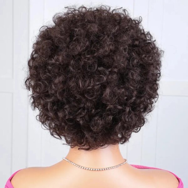 PROMO!!! -25% - Perruque Bob brésilien Pixie - 8" – Image 3