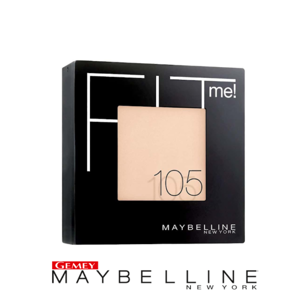 poudre compact maybelline fit me 105 natural ivory