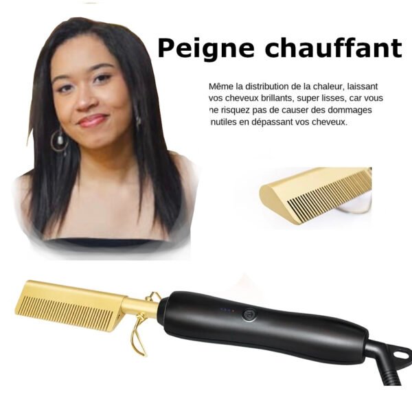 Peigne chauffant