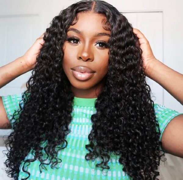 Perruque bouclée deep wave