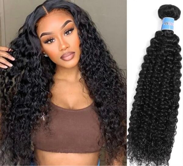 tissage bouclé KINKY CURLY brésilien 18 pouces