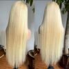 PROMO!!! -20% - Perruque Glueless blond miel-613 brésilien - 24" – Image 4