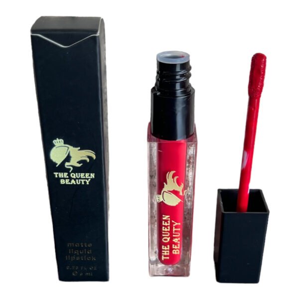 Rouge à lèvres liquide mat The Queen Beauty - Molten Lava