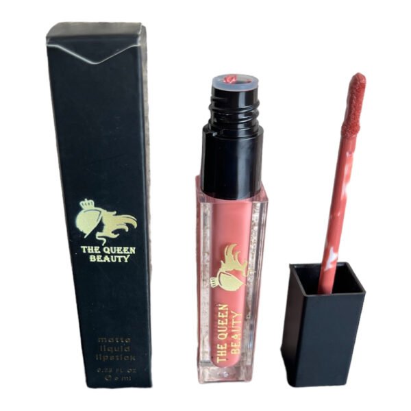 Rouge à lèvres liquide mat The Queen Beauty - Peach Pink