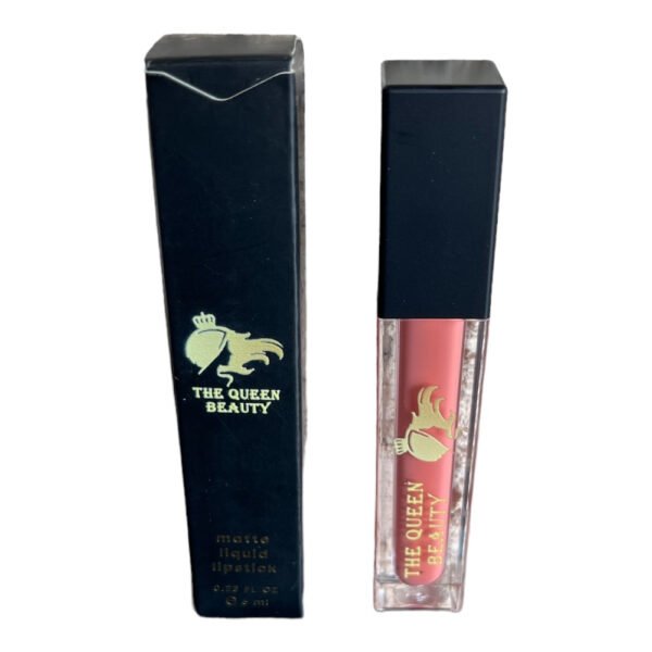 Rouge à lèvres liquide mat The Queen Beauty - Peach Pink