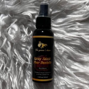 Spray teinté pour dentelle de perruque